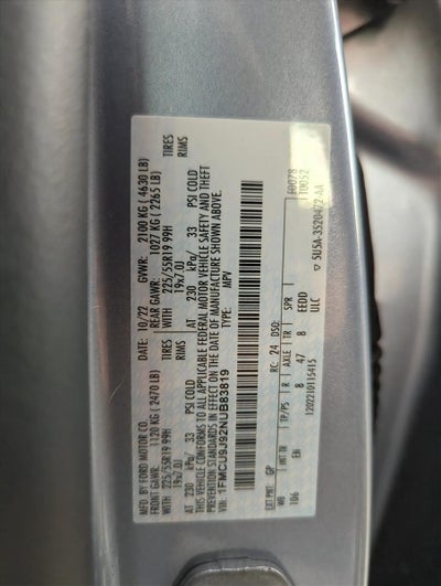 2022 Ford Escape Titanium AWD