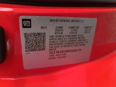 2024 Chevrolet Corvette Z06 Coupe 2LZ