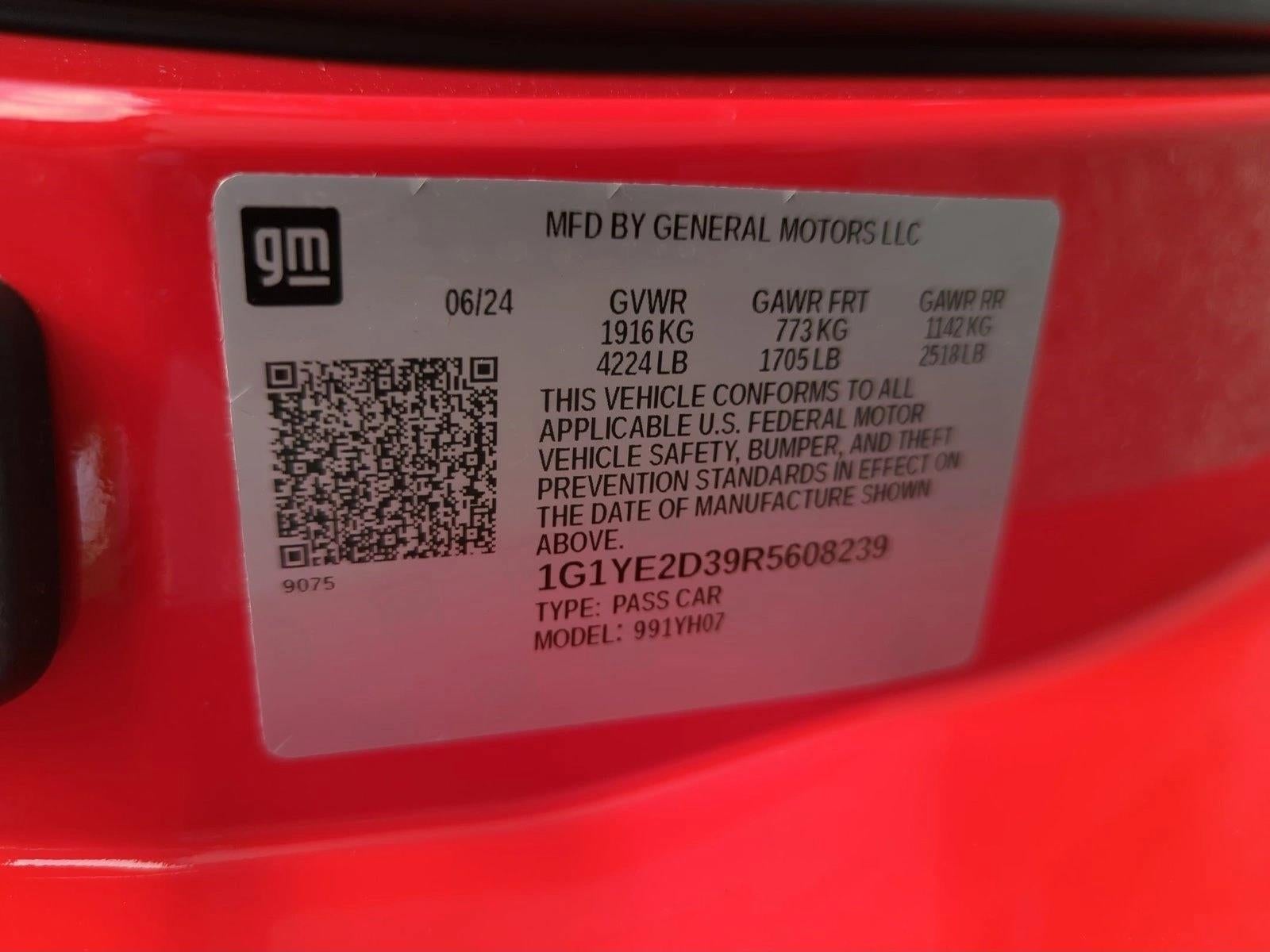 2024 Chevrolet Corvette Z06 Coupe 2LZ