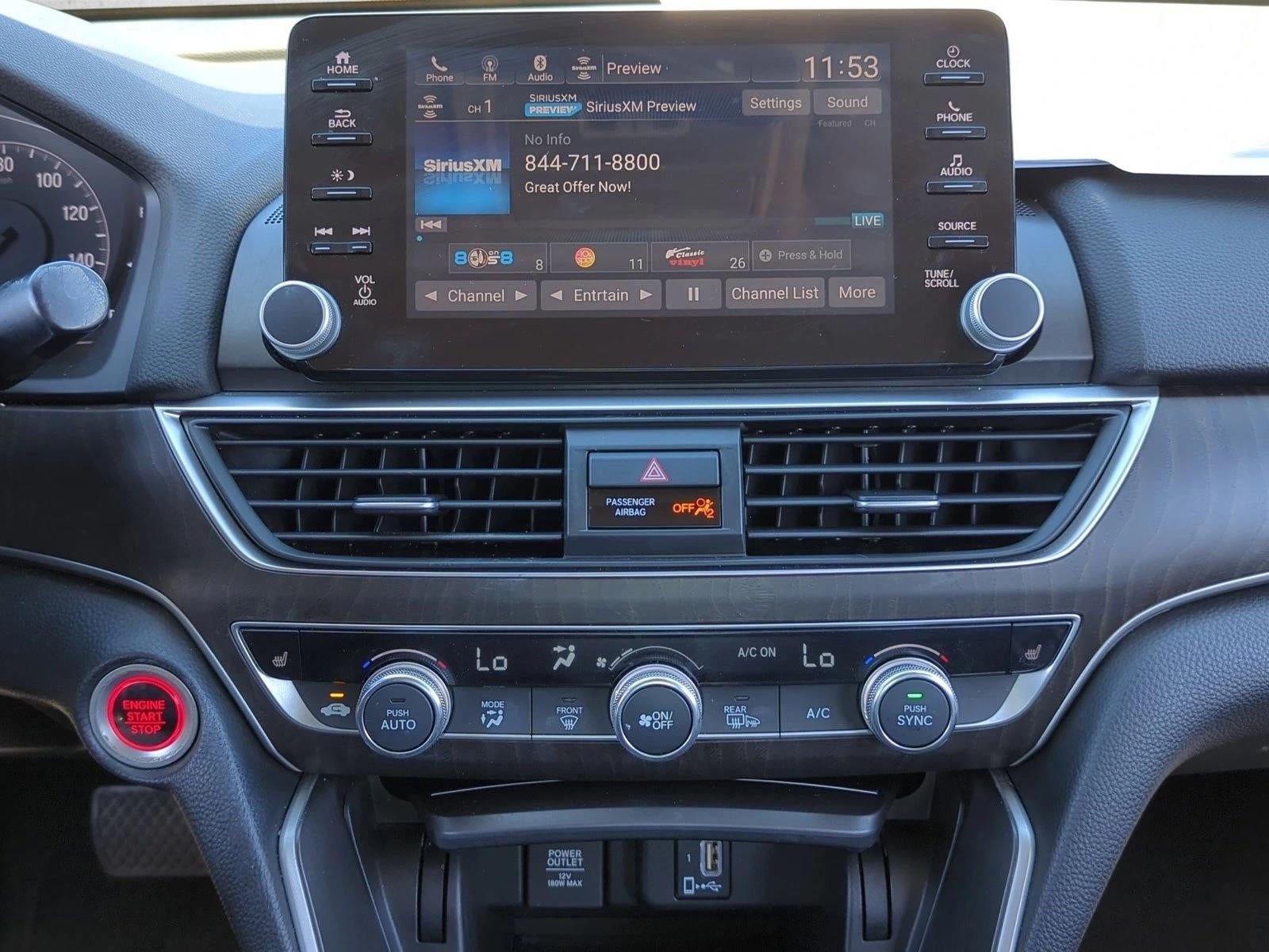 2018 Honda Accord Sedan EX-L 2.0T Automatic