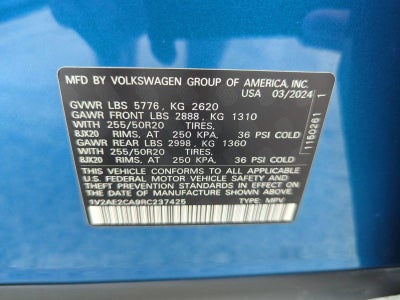 2024 Volkswagen Atlas Cross Sport 2.0T SEL R-Line 4MOTION