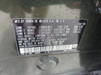 2016 Honda HR-V 2WD EX CVT