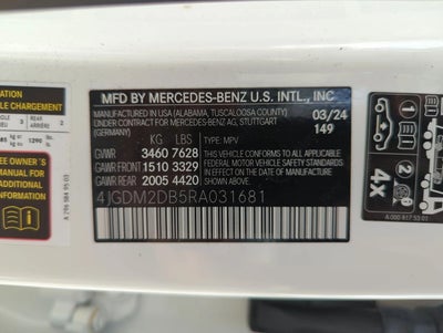2024 Mercedes-Benz EQS EQS 450+ SUV