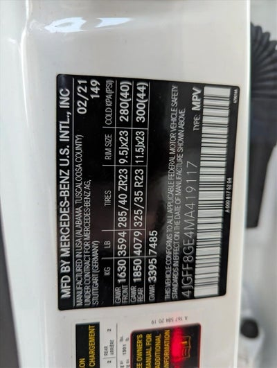 2021 Mercedes-Benz GLS GLS 580 4MATIC® SUV