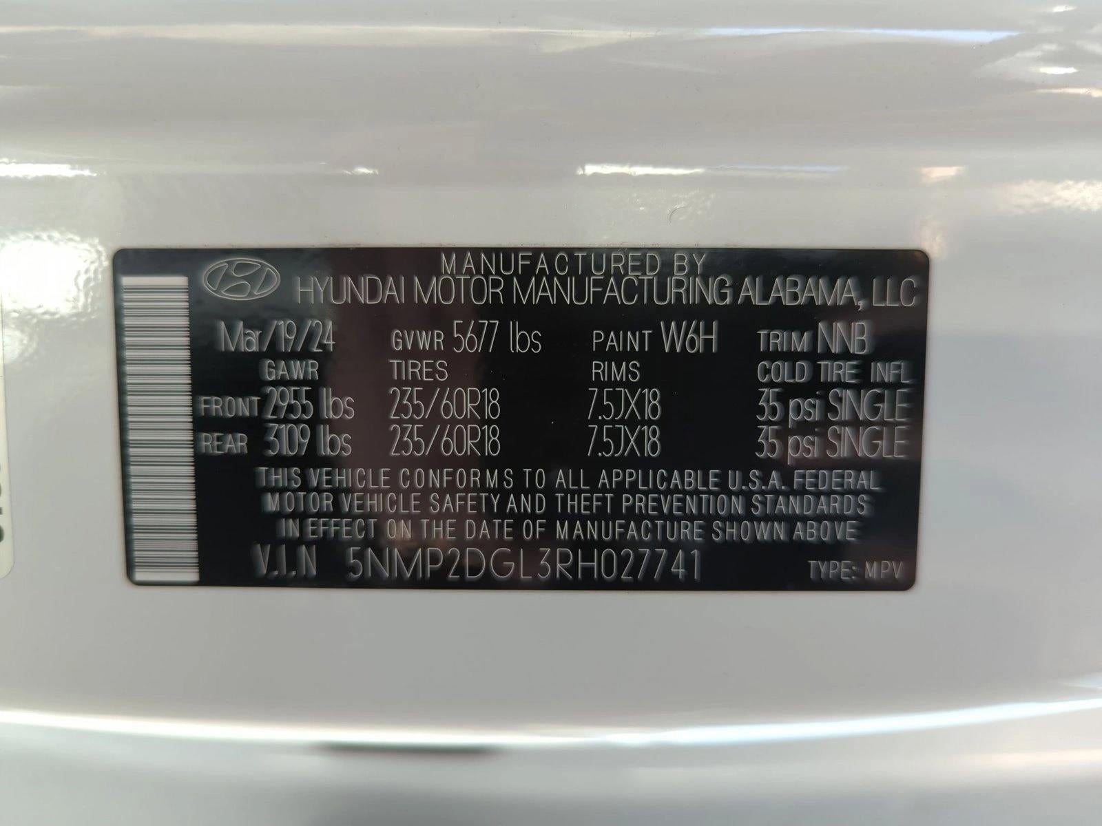 2024 Hyundai SANTA FE SEL AWD