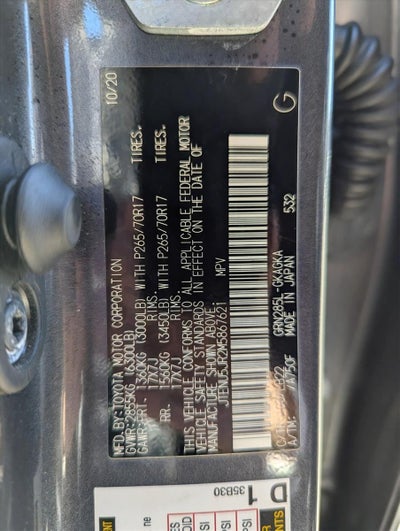 2021 Toyota 4Runner SR5 Premium 4WD (Natl)