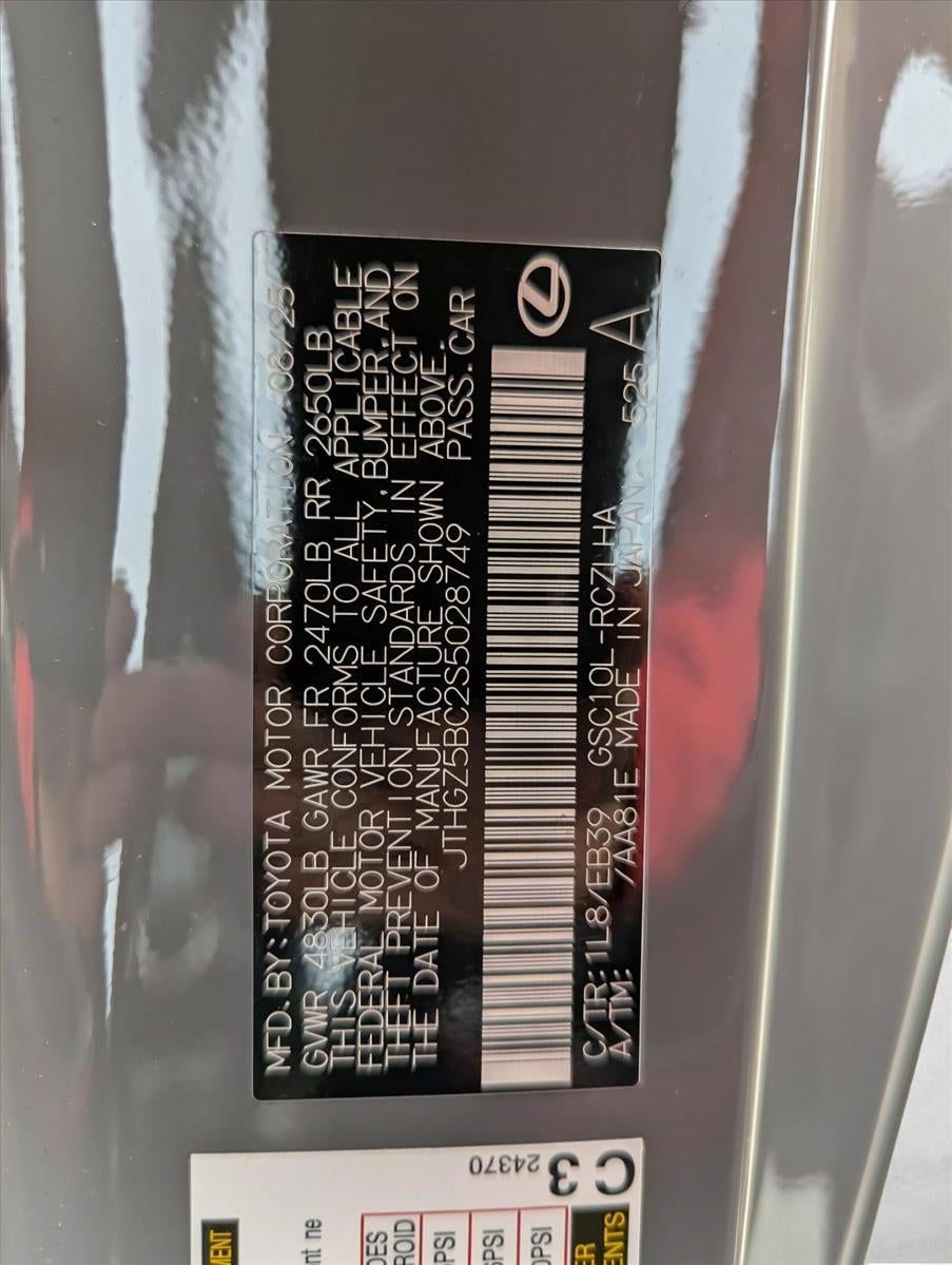 2025 Lexus RC 350 F SPORT RWD