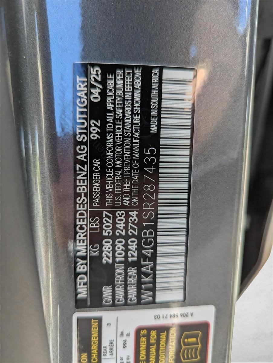 2025 Mercedes-Benz C-Class C 300 Sedan