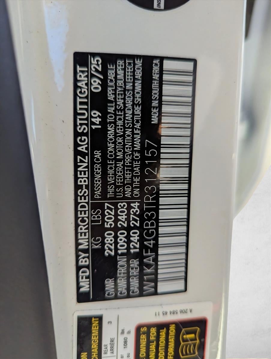 2026 Mercedes-Benz C-Class C 300 Sedan