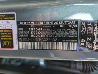 2024 Mercedes-Benz E-Class E 450 4MATIC® Sedan