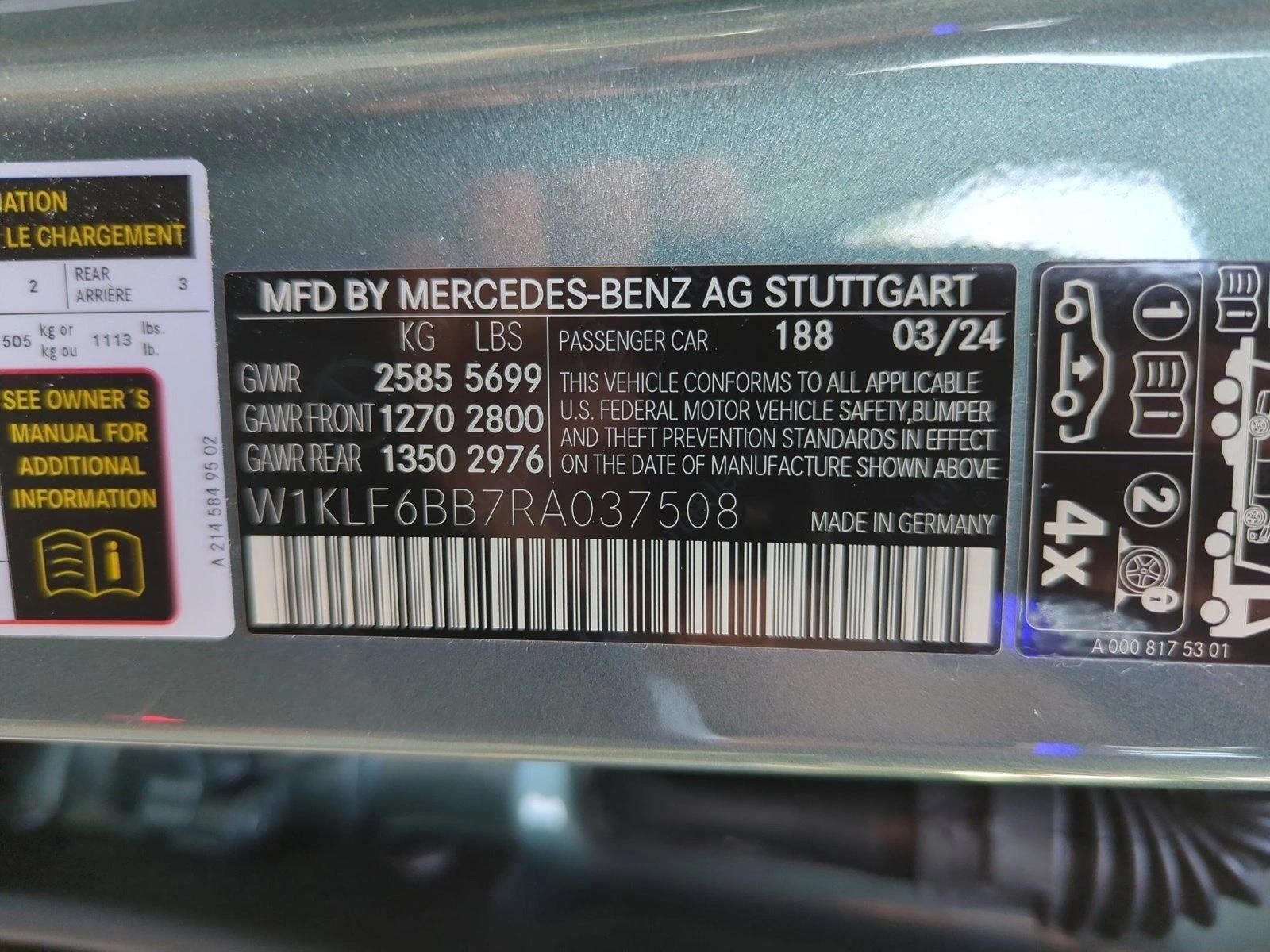 2024 Mercedes-Benz E-Class E 450 4MATIC® Sedan