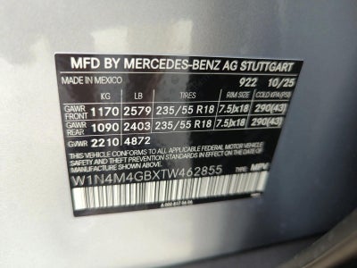 2026 Mercedes-Benz GLB GLB 250 SUV
