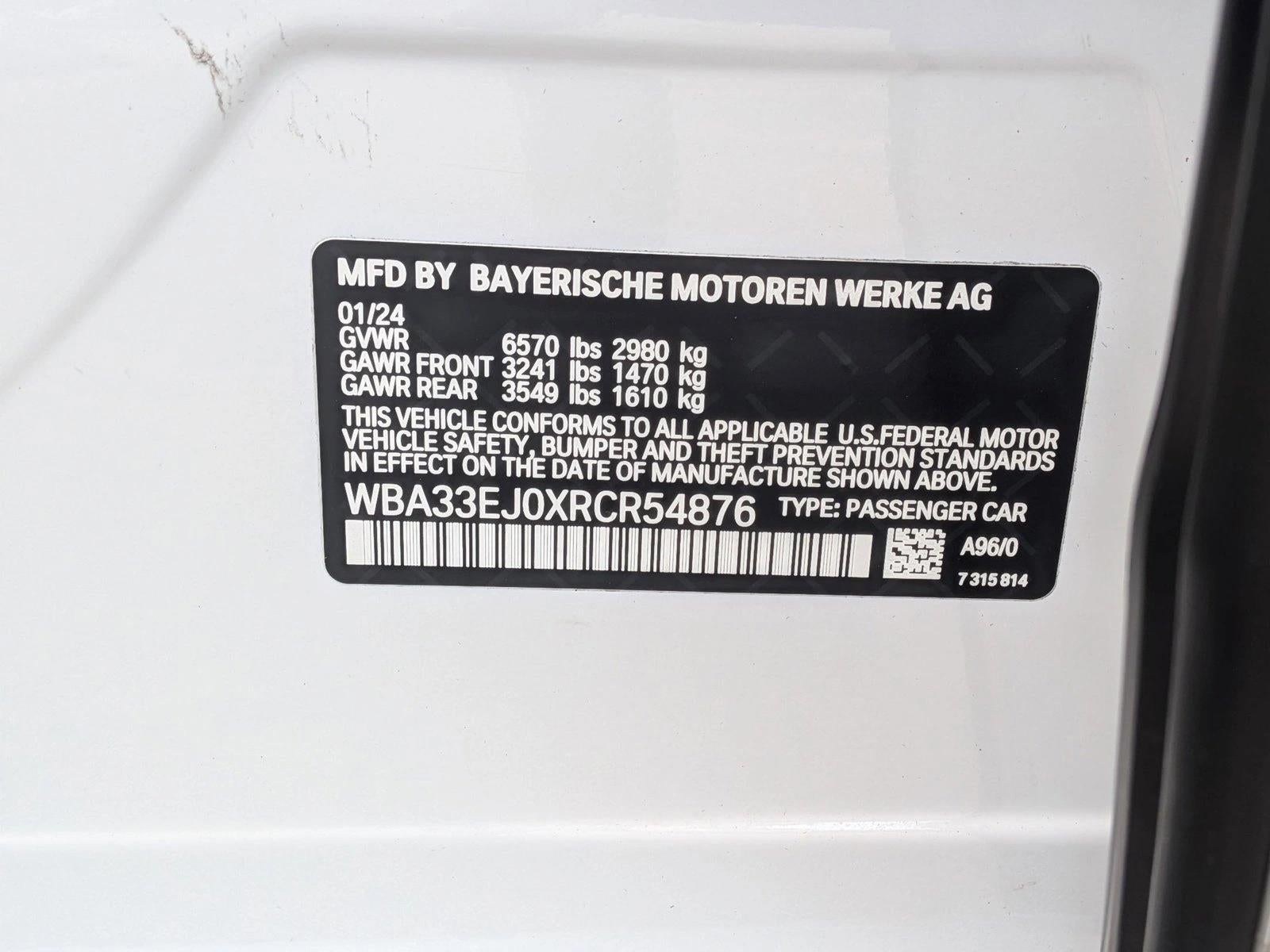 2024 BMW 760i xDrive Sedan