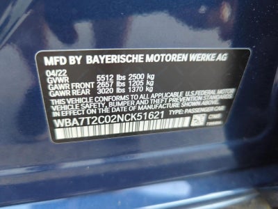 2022 BMW 740i Sedan