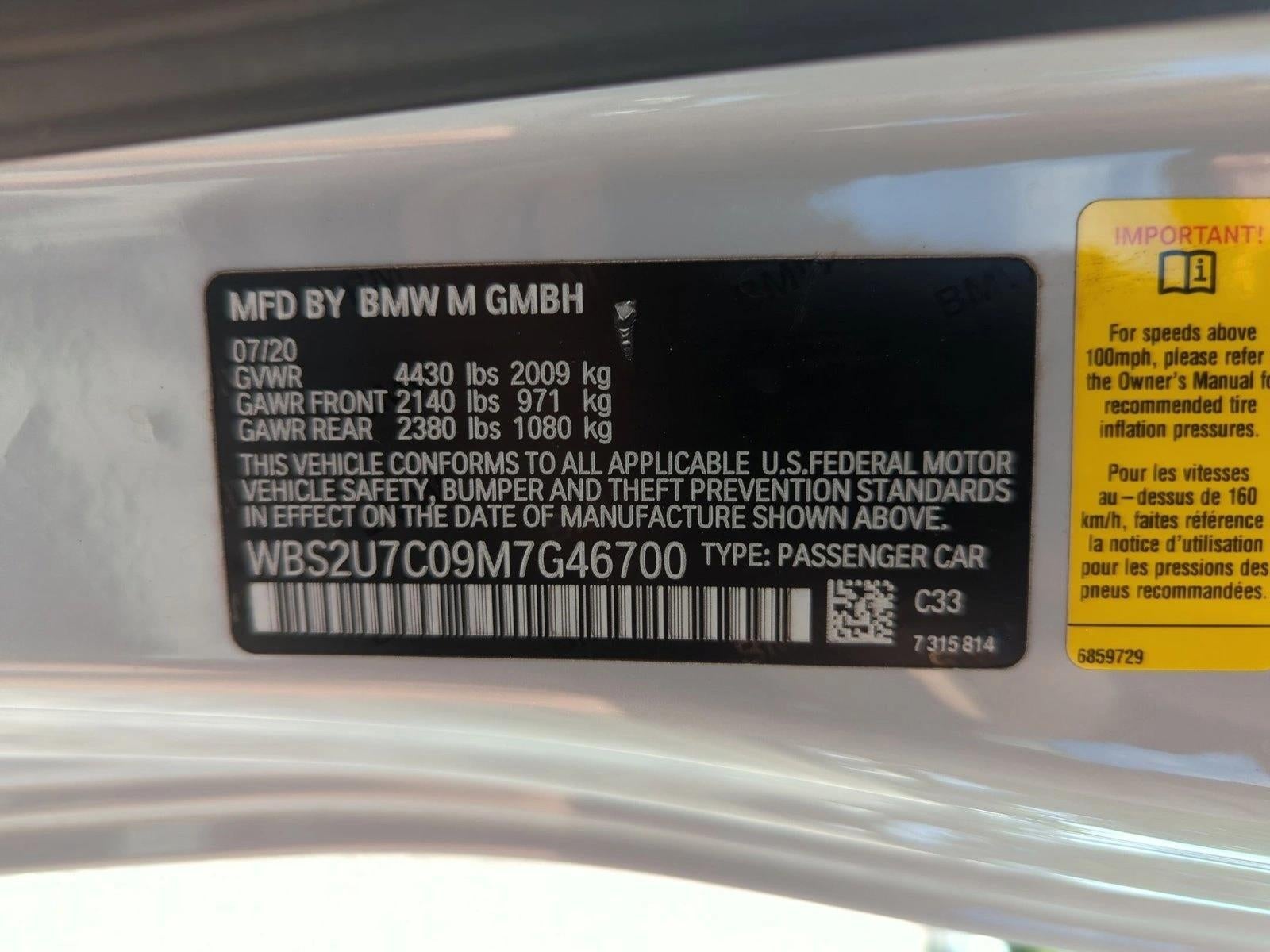 2021 BMW M2 M2 Competition Coupe