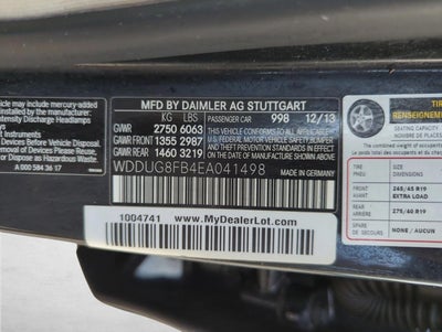 2014 Mercedes-Benz S-Class S 550 4MATIC® Sedan
