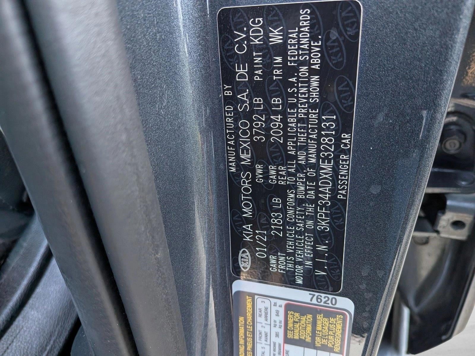 2021 Kia Forte GT-Line IVT