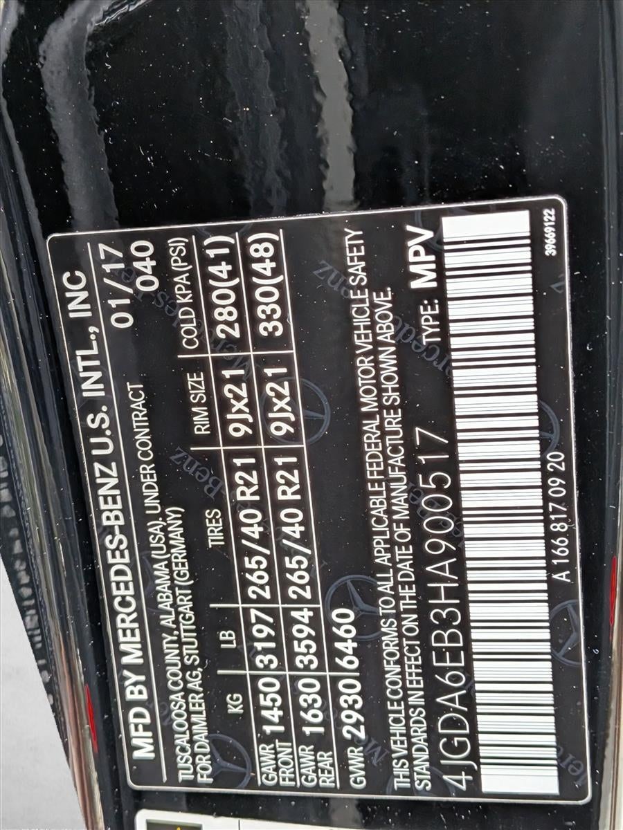 2017 Mercedes-Benz GLE AMG® GLE 43 4MATIC® SUV