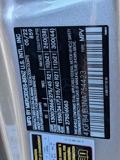 2022 Mercedes-Benz GLE GLE 350 SUV