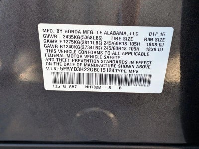 2016 Acura MDX FWD