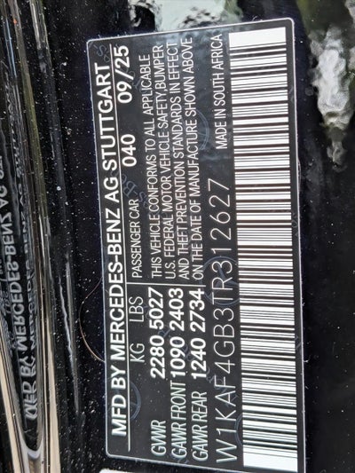 2026 Mercedes-Benz C-Class C 300 Sedan