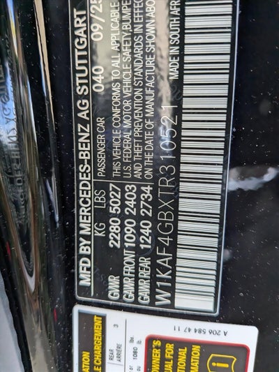 2026 Mercedes-Benz C-Class C 300 Sedan