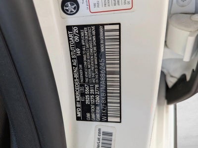 2021 Mercedes-Benz E-Class AMG® E 63 S 4MATIC®+ Sedan