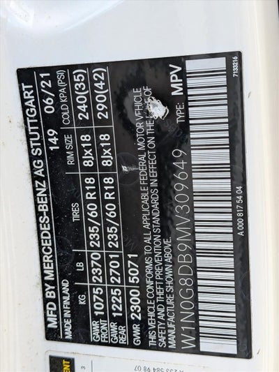 2021 Mercedes-Benz GLC GLC 300 SUV