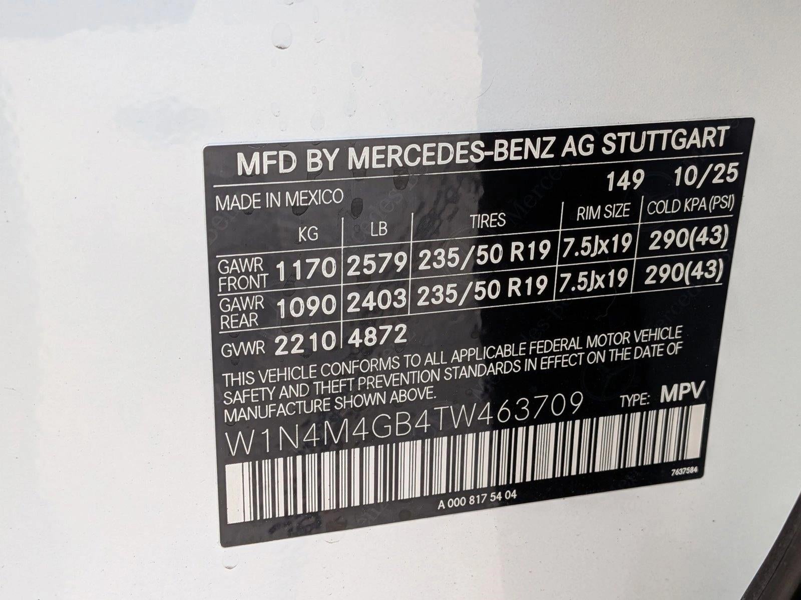 2026 Mercedes-Benz GLB GLB 250 SUV