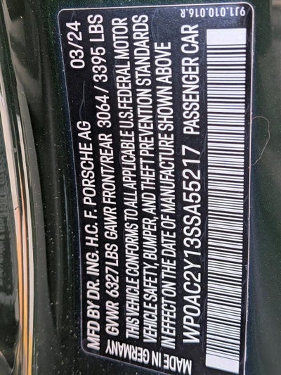 2025 Porsche Taycan Turbo S AWD