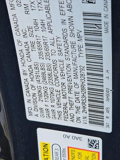 2024 Honda CR-V LX 2WD