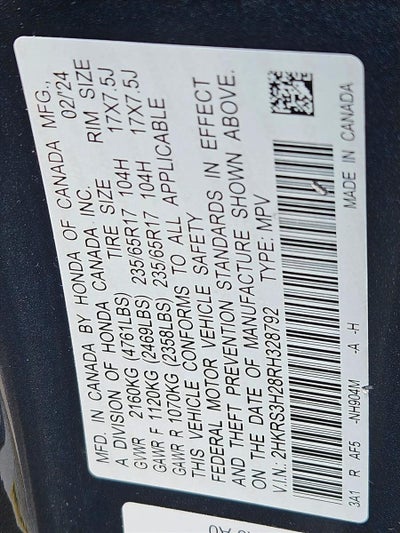 2024 Honda CR-V LX 2WD