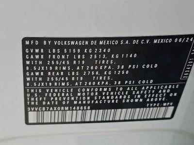 2024 Volkswagen Tiguan 2.0T SE R-Line Black FWD