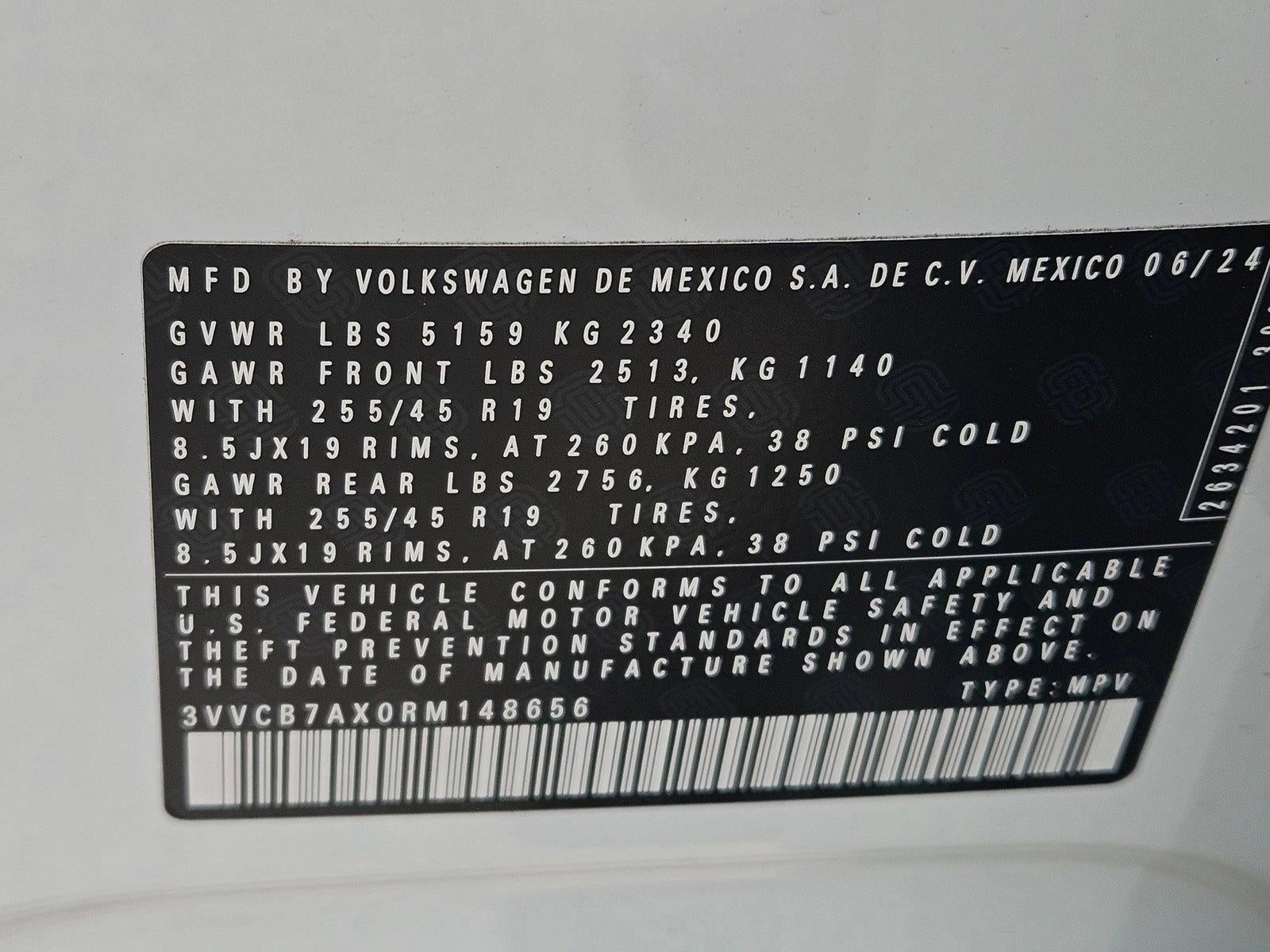 2024 Volkswagen Tiguan 2.0T SE R-Line Black FWD