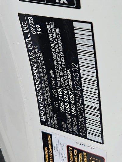 2023 Mercedes-Benz EQS EQS 450+ SUV