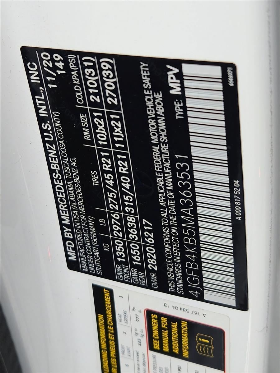 2021 Mercedes-Benz GLE GLE 350 4MATIC® SUV