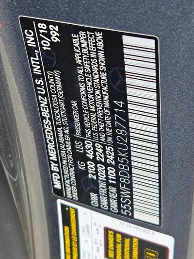 2019 Mercedes-Benz C-Class C 300 Sedan