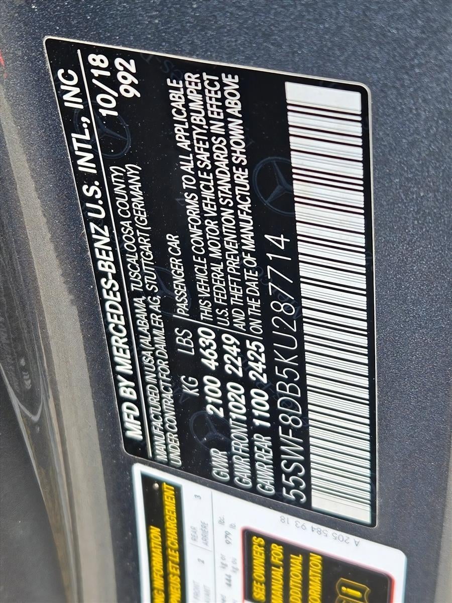 2019 Mercedes-Benz C-Class C 300 Sedan