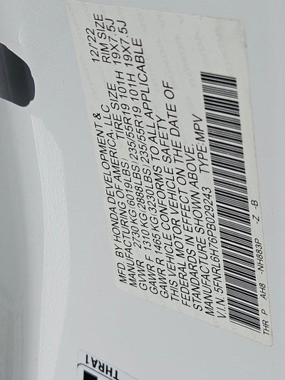 2023 Honda Odyssey Sport Auto