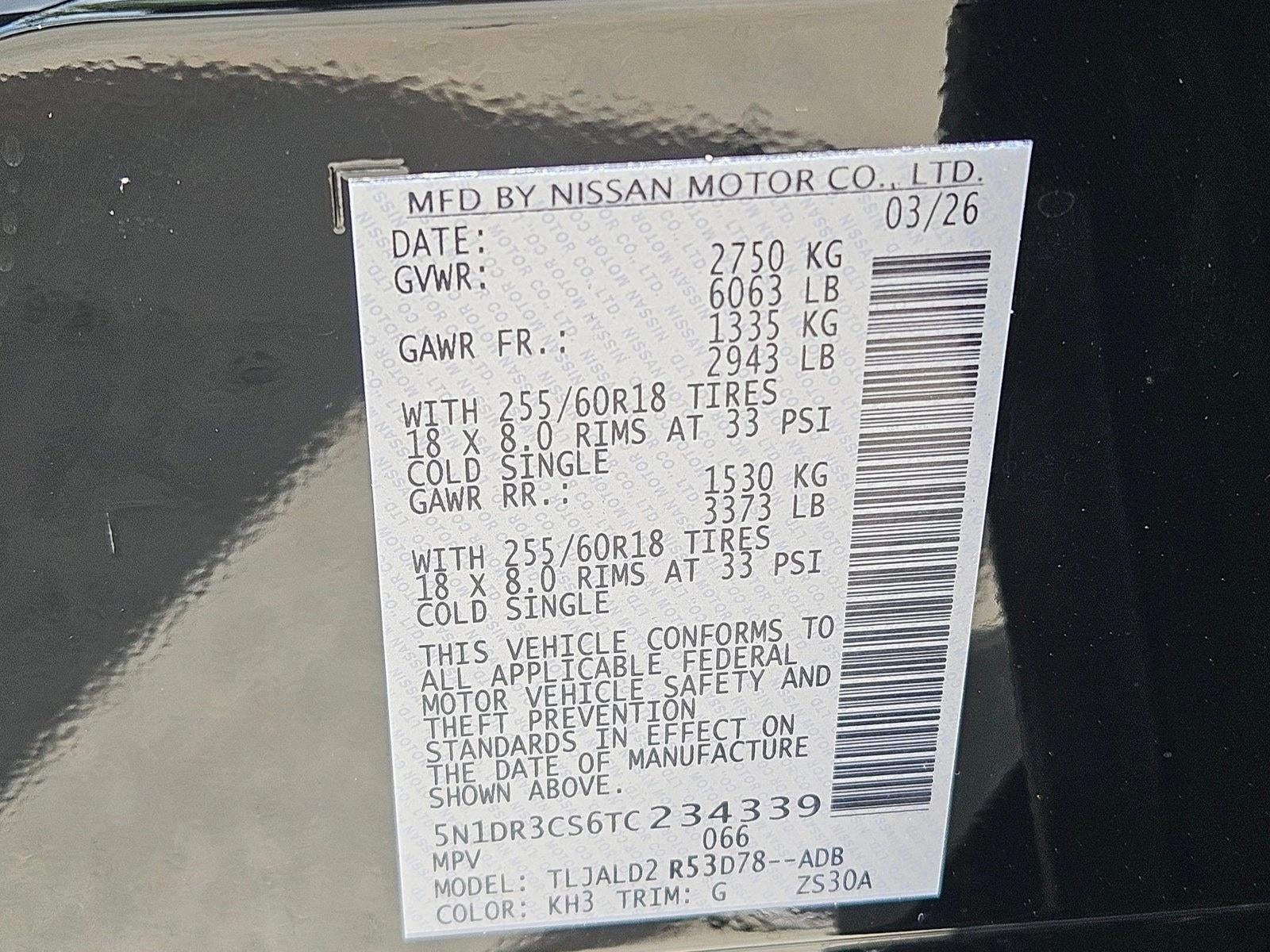 2026 Nissan Pathfinder SL 2WD