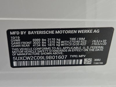 2020 BMW X7 xDrive40i Sports Activity Vehicle