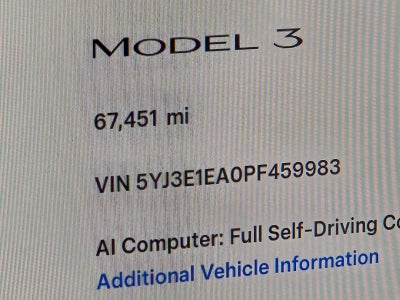 2023 Tesla Model 3 RWD