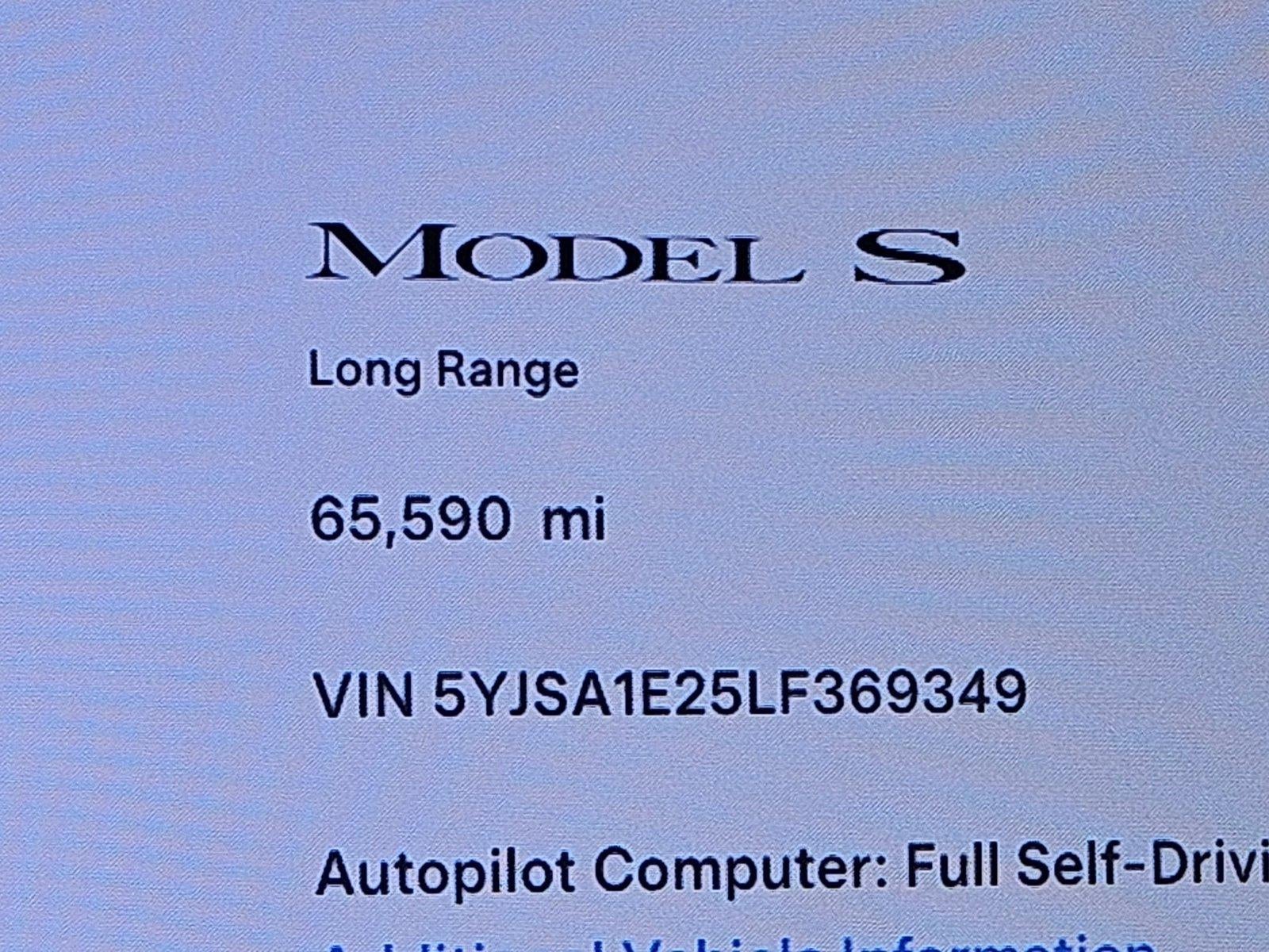 2020 Tesla Model S Long Range Plus AWD