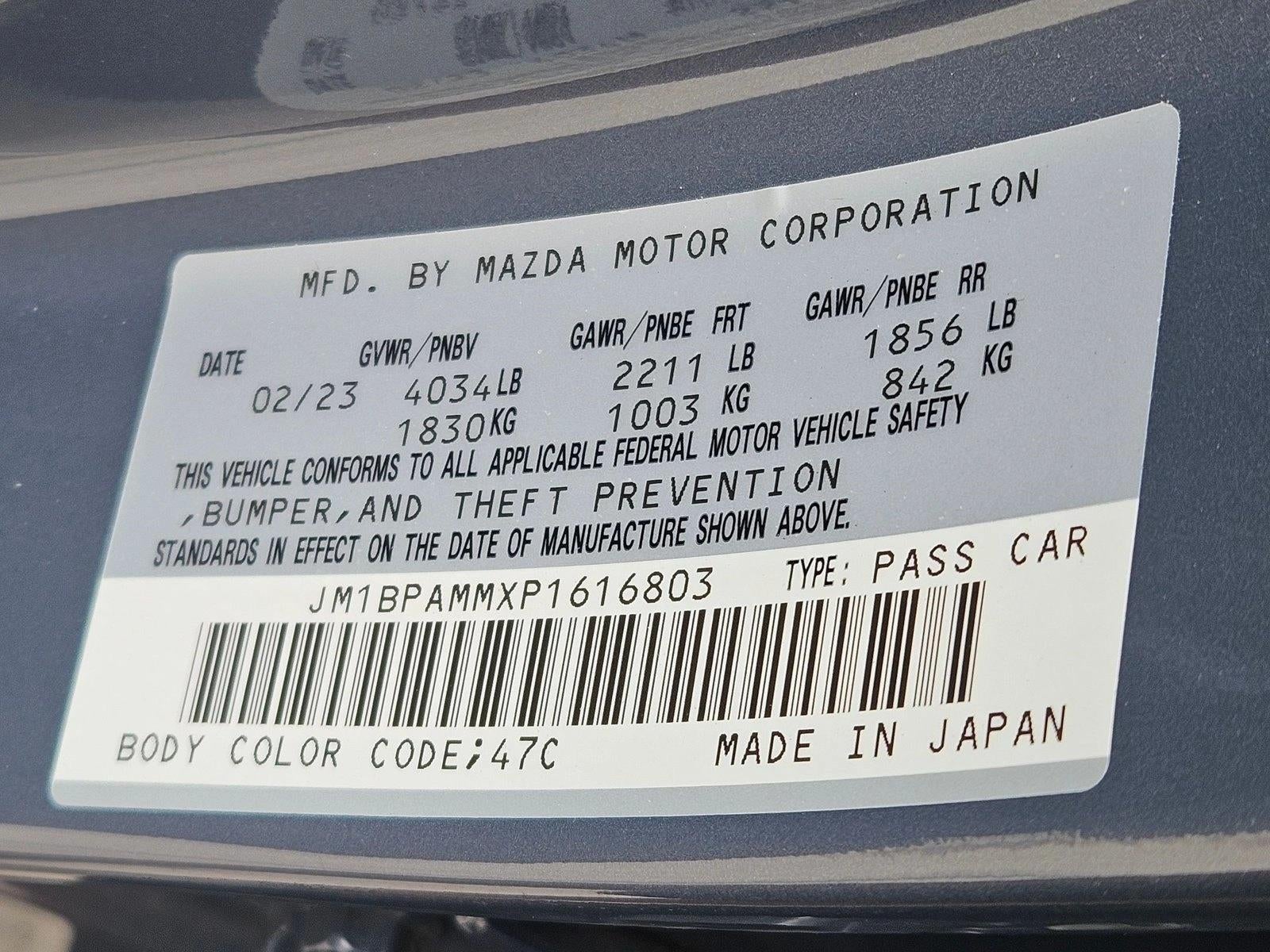 2023 Mazda Mazda3 Hatchback 2.5 S Premium Manual FWD