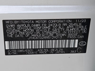 2024 Lexus IS 300 RWD