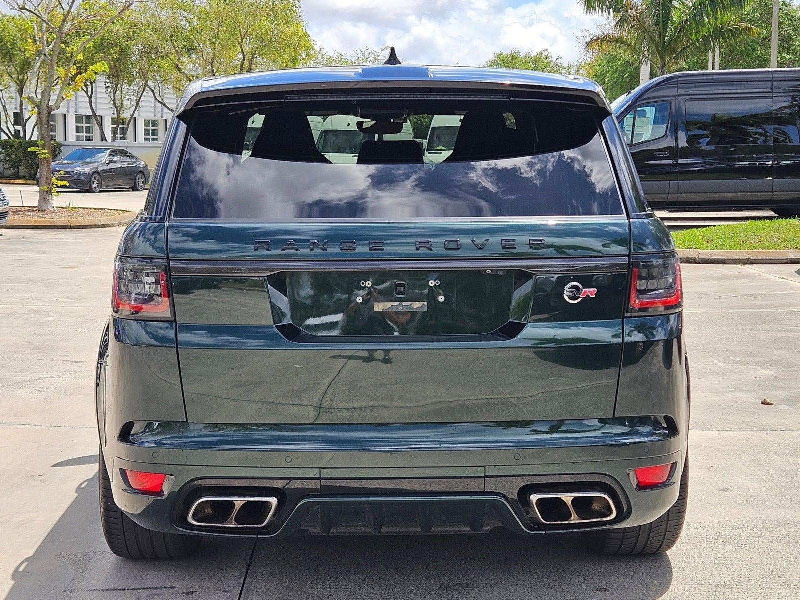 2018 Land Rover Range Rover Sport V8 Supercharged SVR