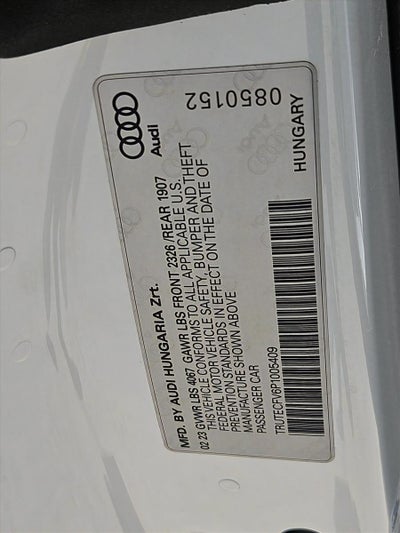 2023 Audi TT Roadster 45 TFSI quattro