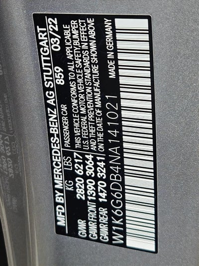 2022 Mercedes-Benz S-Class S 500 4MATIC® Sedan