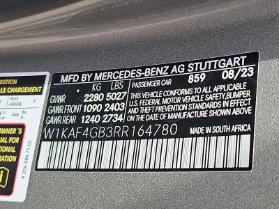 2024 Mercedes-Benz C-Class C 300 Sedan