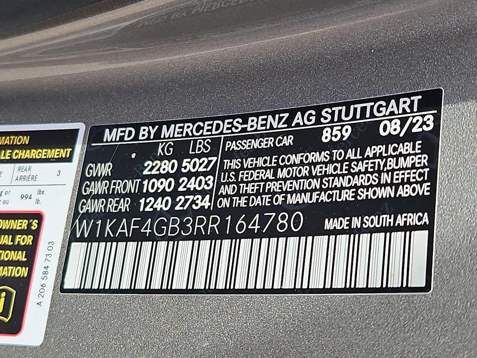 2024 Mercedes-Benz C-Class C 300 Sedan